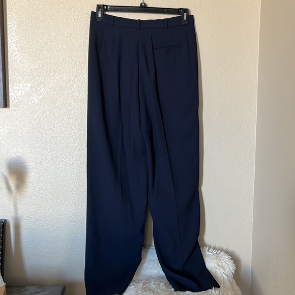 Liz Clairbone classic casual blue pants sz 12 - Picture 4 of 13